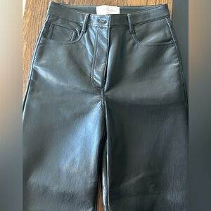 ‘Melina’ faux leather pants